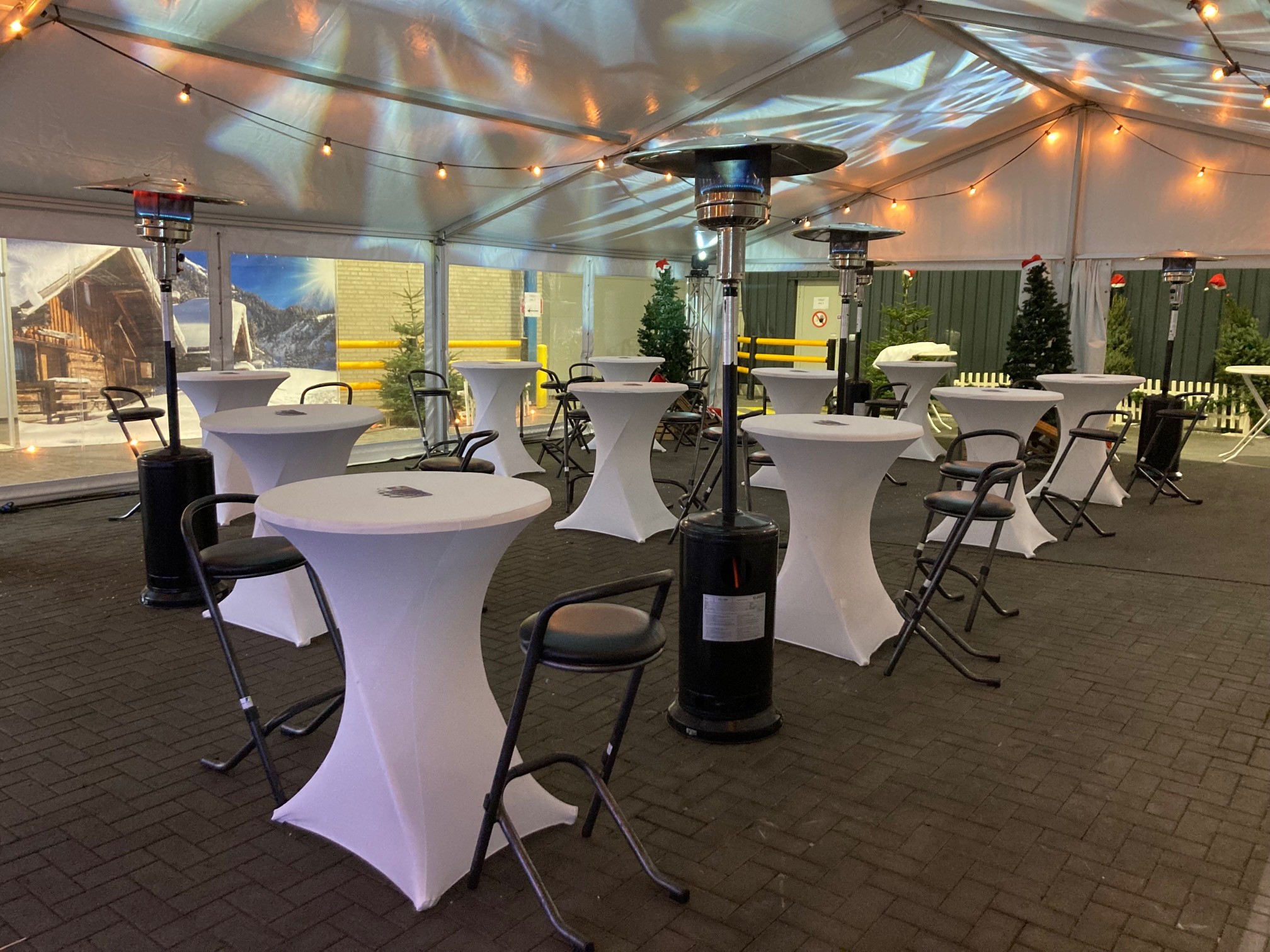 Partyverhuur met tafelkleden