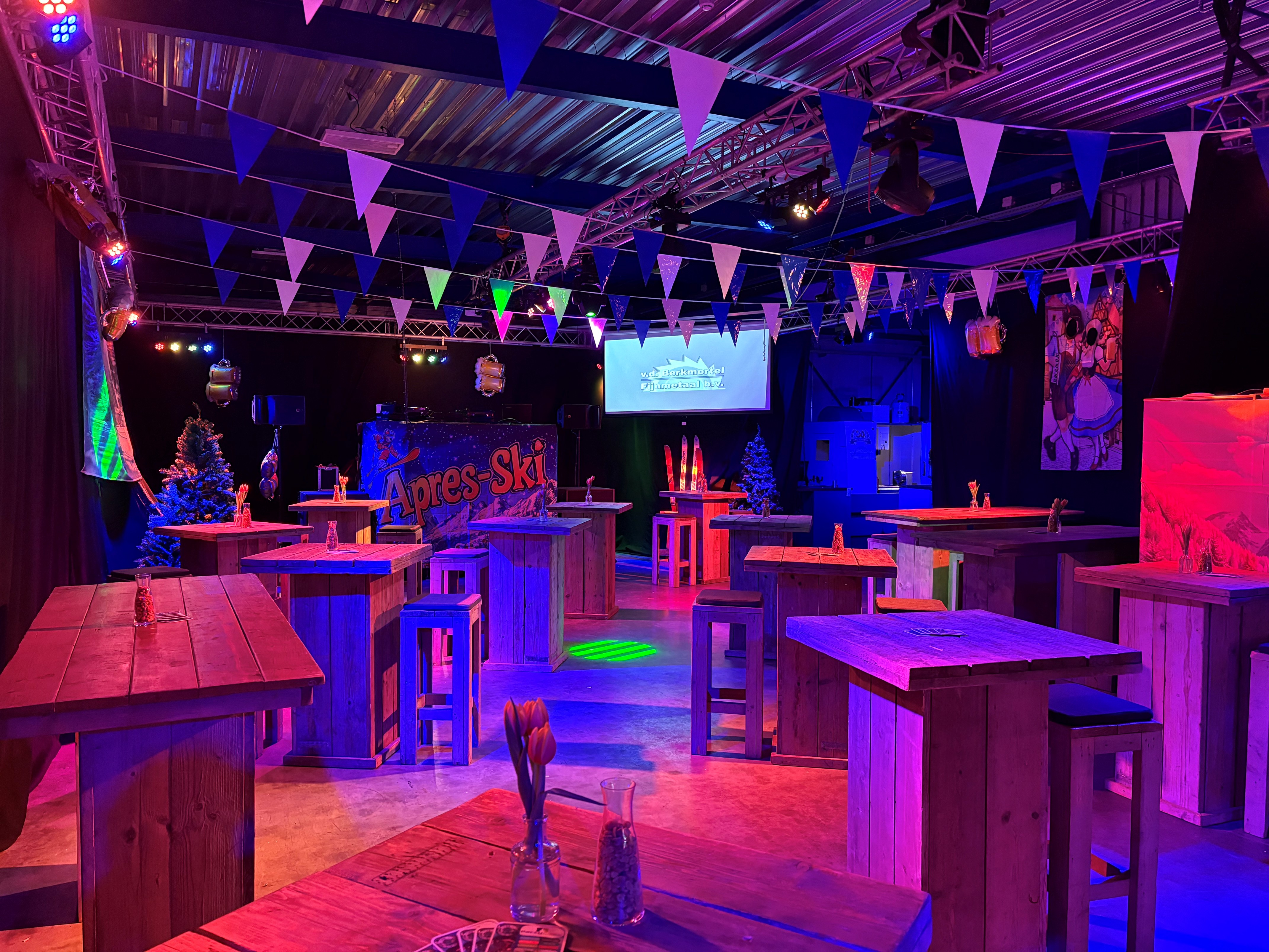 thema feest op bedrijf