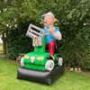 Abraham op scootmobiel