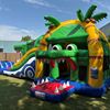 Springkussen multiplay super krokodil