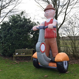 Abraham op Segway