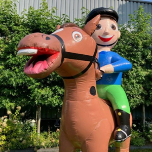 Abraham op paard