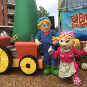 bibaboerderij boeken met meet en greet
