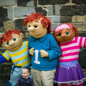meet en greet met het zandkasteel