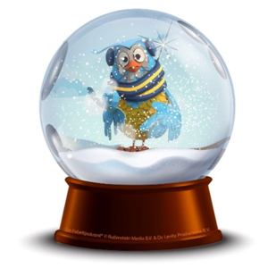 Snowglobe met meneer de Uil