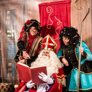 Sinterklaas op bezoek