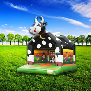 5 x 4 meter springkussen koe