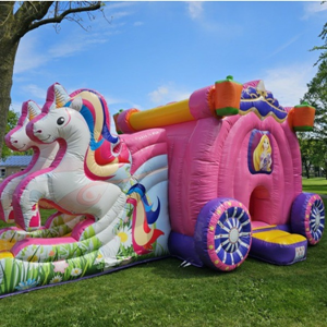 springkussen prinses met koets
