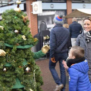 Wandelende Kerstboom