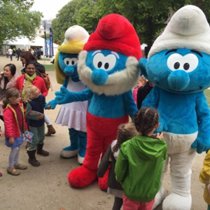 smurfen meet en greet op locatie
