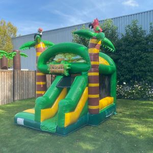 klein springkussen met glijbaan klein springkussen met glijbaan huren