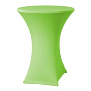 Stafelrok stretch groen