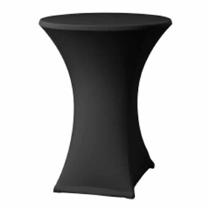 Stafelrok stretch zwart