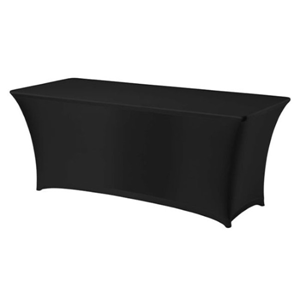 zwarte tafelrok stretch
