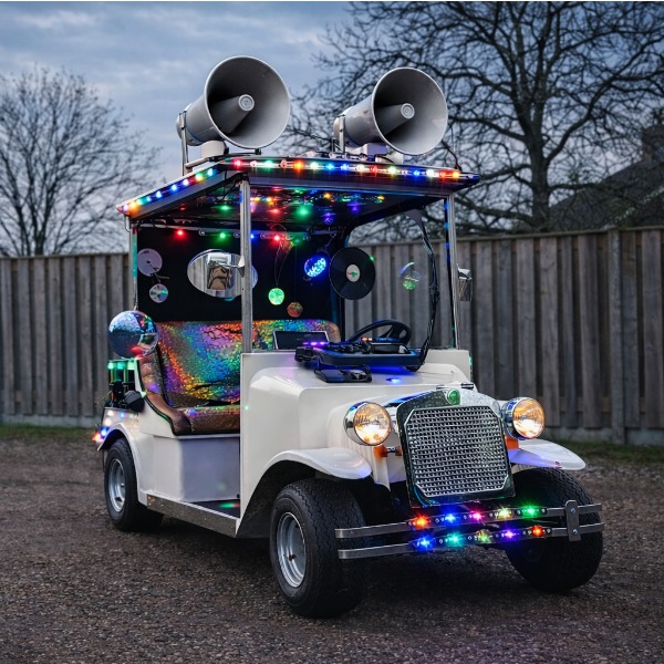 mobiele disco kar wagen