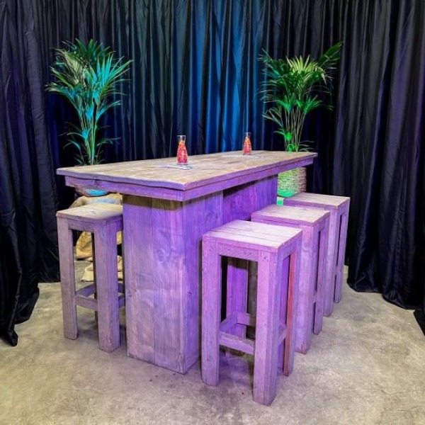 Statafel steigerhout 200x80