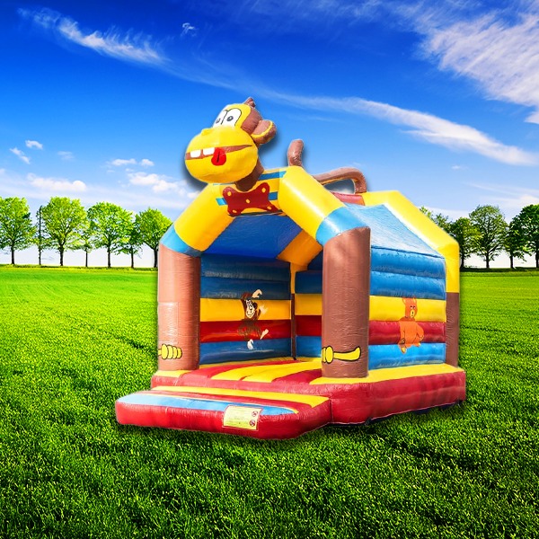 5 x 4 meter springkussen aap