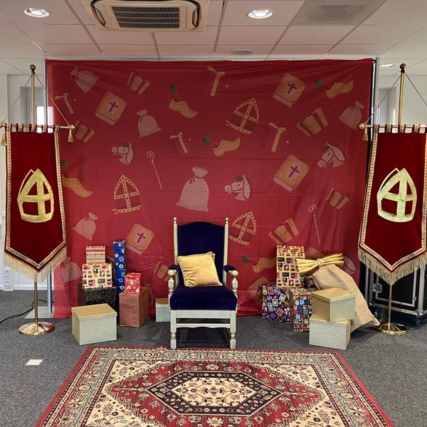 Sinterklaas decor compleet Sinterklaas decoratie voor feest