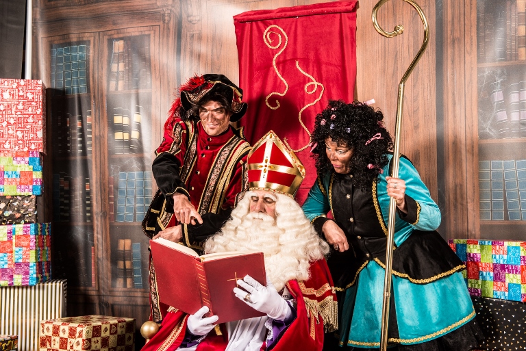 Sinterklaas op bezoek