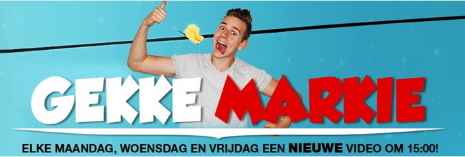 gekke markie springkussen