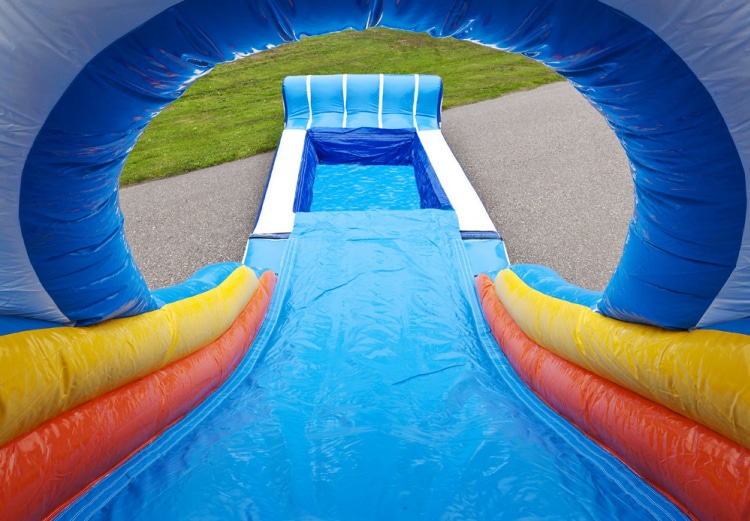 Waterattractie Nemo Slide, opblaasbare waterglijbaan van