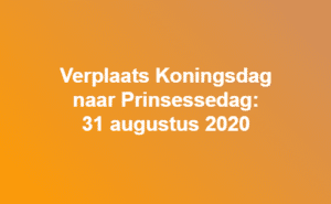 Prinsessedag wordt Koningsdag