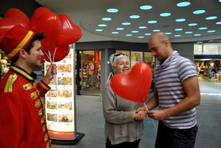 ballonnen uitdeelactie