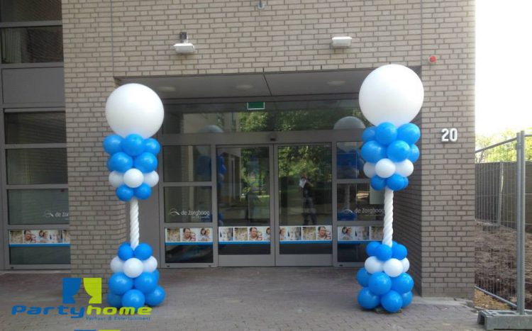 ballonpilaar bestellen helmond