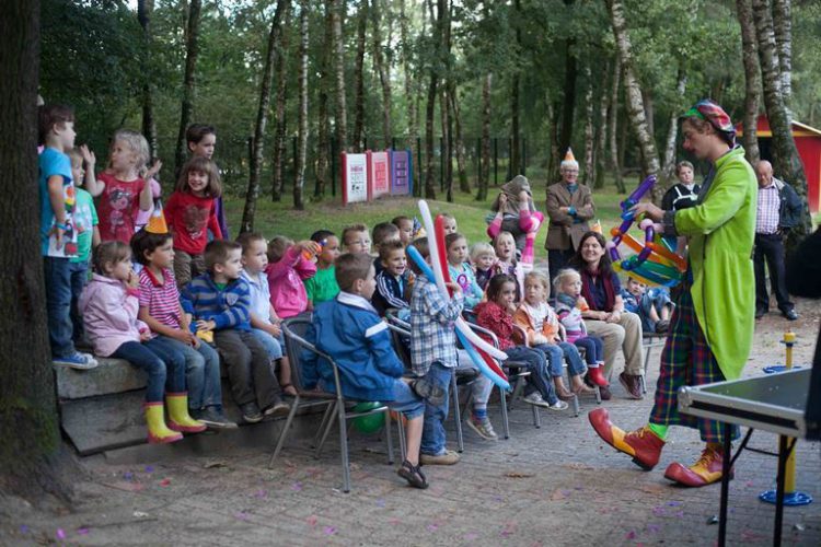 kinderfeestje met clown