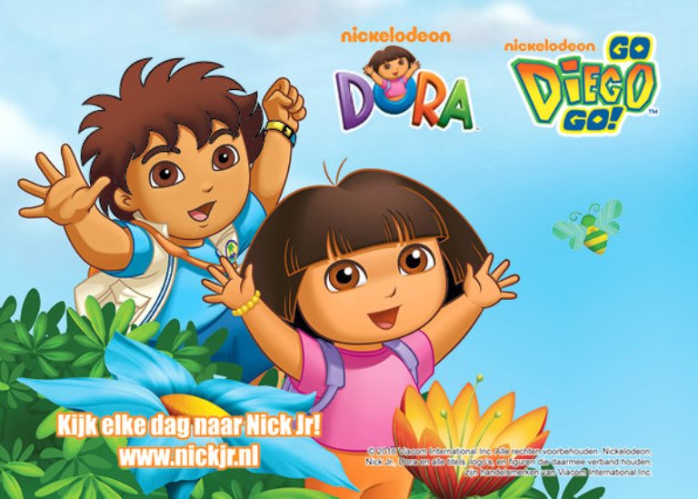 Dora en Diego inhuren